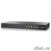 Cisco SB SLM2016T-EU SG 200-18 18-портовый гигабитный коммутатор 18-port Gigabit Smart Switch