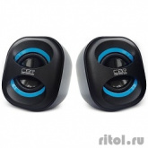 CBR CMS 333 Black-Blue, 3.0 W*2, USB