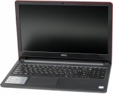 Ноутбук Dell Inspiron 3567 Core i3 7020U/4Gb/500Gb/DVD-RW/Intel HD Graphics 620/15.6"/HD (1366x768)/Windows 10/red/WiFi/BT/Cam