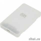 AgeStar 3UBCP3 (WHITE) USB 3.0 Внешний корпус 2.5" SATAIII HDD/SSD USB 3.0, пластик, белый, безвинтовая конструкция