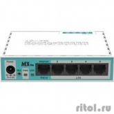 MikroTik RB750r2 hEX lite Маршрутизатор 4 порта 100Мбит/сек. + 1 порт WAN 100Мбит/сек.