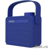 SVEN  PS  -72,  синий  (6  Вт, Bluetooth, FM, USB, microSD, ручка)