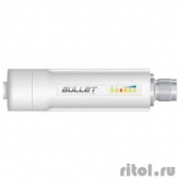 UBIQUITI BulletM2-HP Ультракомпактная точка доступа Wi-Fi, AirMax, Рабочая частота 2.4ГГц, Выходная мощность 30 дБм