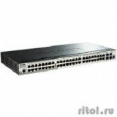 D-Link DGS-1510-52X/A1A PROJ Управляемый стекируемый коммутатор SmartPro с 48 портами 10/100/1000Base-T и 4 портами 10GBase-X SFP+