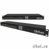 MikroTik RB3011UiAS-RM Маршрутизатор RouterOS License:5,Память:1 GB,Процессор: IPQ-8064 1.4 GHz,Чипсет: QCA8337-AL3C-R,Порты:(10) 10/100/1000 Ethernet ports