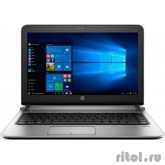Ноутбук HP ProBook 430 G3 Core i5 6200U/4Gb/500Gb/Intel HD Graphics 520/13.3"/SVA/HD (1366x768)/Windows 10 Professional 64/black/WiFi/BT/Cam
