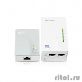 TP-Link TL-WPA4220KIT AV500/AV600 Комплект N300 Wi-Fi Powerline адаптеров
