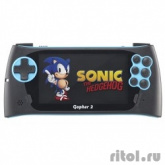 SEGA Genesis Gopher 2 LCD 4.3", +500 игр (синяя)