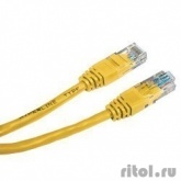 Telecom Патч-корд UTP кат.5е 5м желтый [NA102-Y-5M]