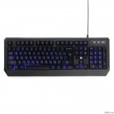 Клавиатура игровая Gembird KB-G20L черный USB {104 клавиши, подсветка синяя, FN клавиши, кабель 1.75м}