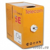 Telecom Кабель UTP кат. 5e 4 пары (305м) (0.40mm) CU [UTP4-TC1000C5EL-CU-IS] GREY