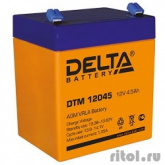 Delta DTM 12045  (4,5А\ч, 12В) свинцово- кислотный аккумулятор