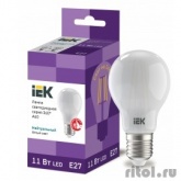 Iek LLF-A60-11-230-40-E27-FR Лампа LED A60 шар матов. 11Вт 230В 4000К E27 серия 360°