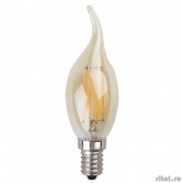 ЭРА Б0027965 Светодиодная лампа свеча на ветру золотая F-LED BXS-7w-827-E14 gold