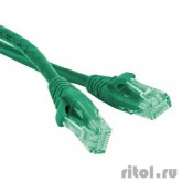 Hyperline PC-LPM-UTP-RJ45-RJ45-C5e-0.5M-LSZH-GN Патч-корд U/­UTP, Cat.5e, LSZH, 0.5 м, зеленый