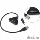 ORIENT Адаптер UHD-520, USB 3.1 to SATA 3.0 SSD,HDD 2.5"/3.5" (ASM1351, SATA 6Gb/s, USB3.1 SuperSpeed 10Gb/s), гнездо доп.питания 12В, кабель подключения USB Type-A