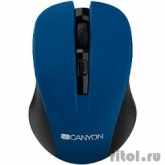 CANYON CNE-CMSW1BL Blue USB {wireless mouse with 3 buttons, DPI changeable 800/1000/1200}