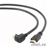 Bion Кабель HDMI , 1.8м, v1.4, 19M/19M,  угловой разъем,черный, позол.раз., экран   [Бион][BNCC-HDMI490-6]