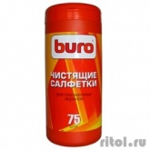 BURO BU-TPSMA [817438] Туба с чистящими салфетками, для ухода за плазменными экранами, 75 шт.