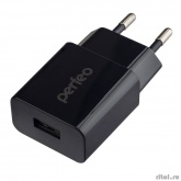 PERFEO Сетевое зарядное устройство с разъемом USB, 2.1А, черный, "CUBE 1" (PF_A4129)