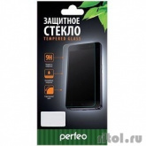 Perfeo защитное стекло с силиконовыми краями для черного iPhone 6/6S, 0.26мм 3D 9H глянц. (PF_4395/0028)