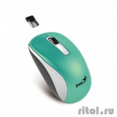 Genius NX-7010 Turquoise  Metallic style. 2.4Ghz wireless BlueEye mouse 1200 dpi powerful BlueEye [31030114109]