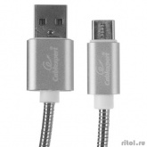 Cablexpert Кабель USB 2.0 CC-G-USBC02S-1.8M AM/Type-C, серия Gold, длина 1.8м, серебро, блистер