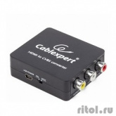 Cablexpert (DSC-HDMI-CVBS-001)  Конвертер HDMI -> RCA, Cablexpert, HD19Fx3RCA, HDMI -> 3xRCA (1x video, 2x audio)