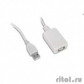 Gembird UAE016 USB 2.0 кабель удлинительный !!!Активный!!! 4.5м AM/AF