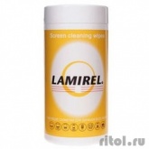 Lamirel LA-11440(01) Чистящие салфетки Lamirel для экранов всех типов в тубе, 100 шт