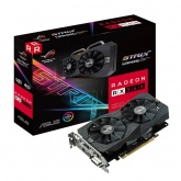 Видеокарта Asus PCI-E ROG-STRIX-RX560-4G-GAMING AMD Radeon RX 560 4096Mb 128bit GDDR5 1275/7000 DVIx1/HDMIx1/DPx1/HDCP Ret