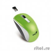Genius NX-7010 Green Metallic style. 2.4Ghz wireless BlueEye mouse 1200 dpi powerful BlueEye AA x 1 [31030114108]