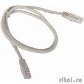 Патчкорд литой  TV-COM многожильный UTP кат.5е 1,5м серый