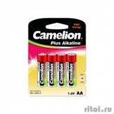 Camelion..LR 6  Plus Alkaline BL-4 (LR6-BP4, батарейка,1.5В)