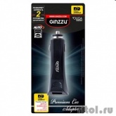 GINZZU GA-4212UB, АЗУ 5В/2.5A, 2USB, для APPLE, Samsung, BlackBerry, HTC