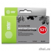 Cactus CLI-521BK  Картридж  для Canon MP540/620/630/980/PIXMA iP4700, черный