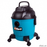 Строительный пылесос Bort BSS-1218 1200Вт (уборка: сухая/влажная) синий
