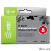 Cactus CS-CLI8BK Картридж струйный для Canon MP470/MP500/MP530/MP600/MP800/MP810/MP830/MP970, чёрный