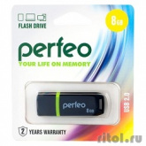 Perfeo USB Drive 8GB C11 Black PF-C11B008