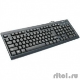 Keyboard Gembird KB-8300-BL-R, PS/2 черная
