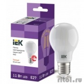 Iek LLF-A60-11-230-30-E27-FR Лампа LED A60 шар матов. 11Вт 230В 3000К E27 серия 360°