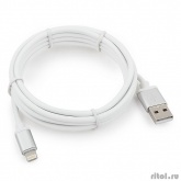 Cablexpert Кабель для Apple CC-S-APUSB01W-1.8M, AM/Lightning, серия Silver, длина 1.8м, белый, блистер