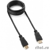 Кабель HDMI Гарнизон 1.8м, v1.4, M/M, черный, пакет (GCC-HDMI-1.8М)