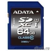 SecureDigital 64Gb A-DATA ASDX64GUICL10-R {SDXC Class 10, UHS-I}