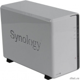 Synology DS218j Сетевое хранилище 2xHDD, DC1,3GhzCPU/512 Mb DDR3/RAID0,1/ SATA(3,5')/2xUSB3.0/1GigEth/iSCSI/2xIPcam(upto 14)/1xPS