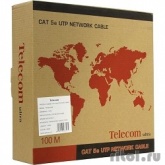 Telecom Кабель FTP кат. 5е 4 пары (100м) (0.51mm) ССА серый[TFS44150E]