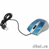 Defender MM-920 синий+серый USB, Проводная оптическая мышь, 3 кнопки[52921]
