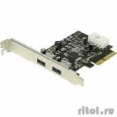 ST-Lab U1130 RTL {PCI-E x1, 2 ext (USB3.1)  LP bracket}