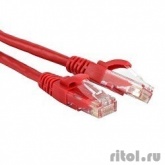 Hyperline PC-LPM-UTP-RJ45-RJ45-C6-1M-LSZH-RD Патч-корд U/UTP, Cat.6, LSZH, 1 м, красный