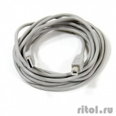 Aopen/Qust Кабель соединительный USB2.0 AM/BM 3m серый (ACU201-3MG) [6938510853943]